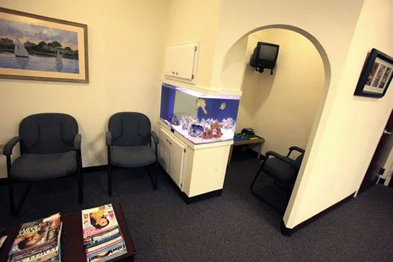 Comfortable waiting room